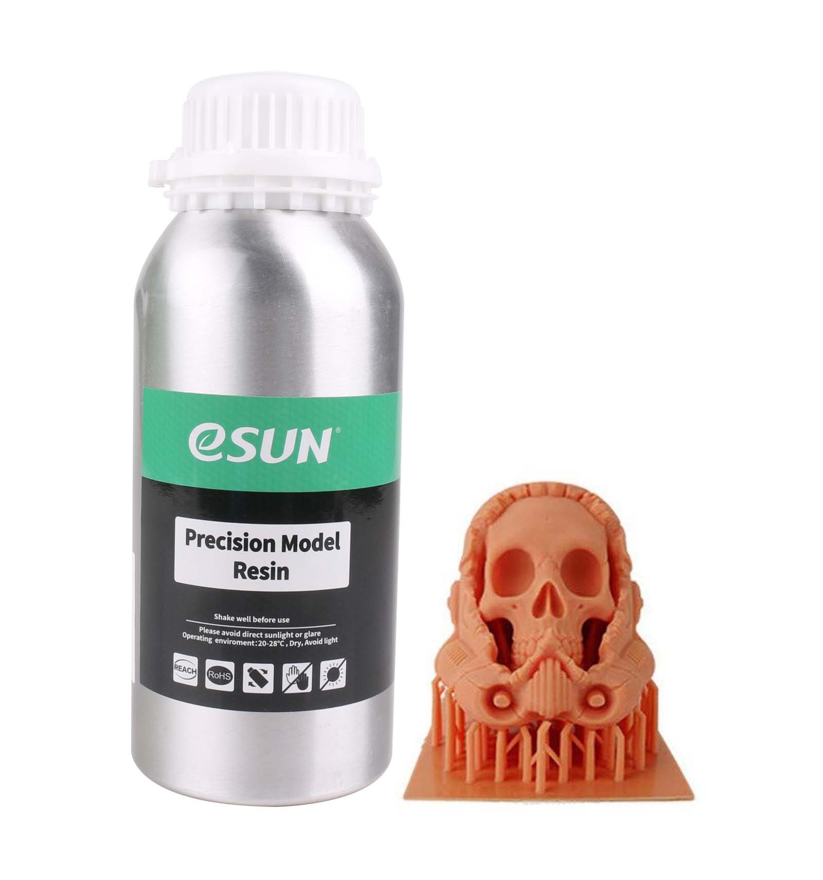 eSUN Orange Standard Photopolymer 3D Printing Resin - LCD/DLP (0.5