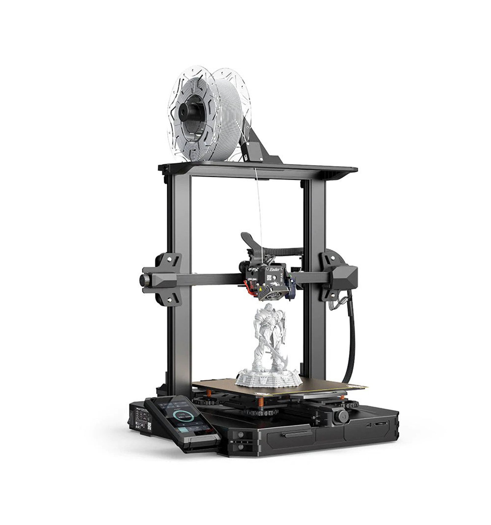 Comgrow Creality Ender 3 V2 3D Printer and PLA 3D Printer Filament Black