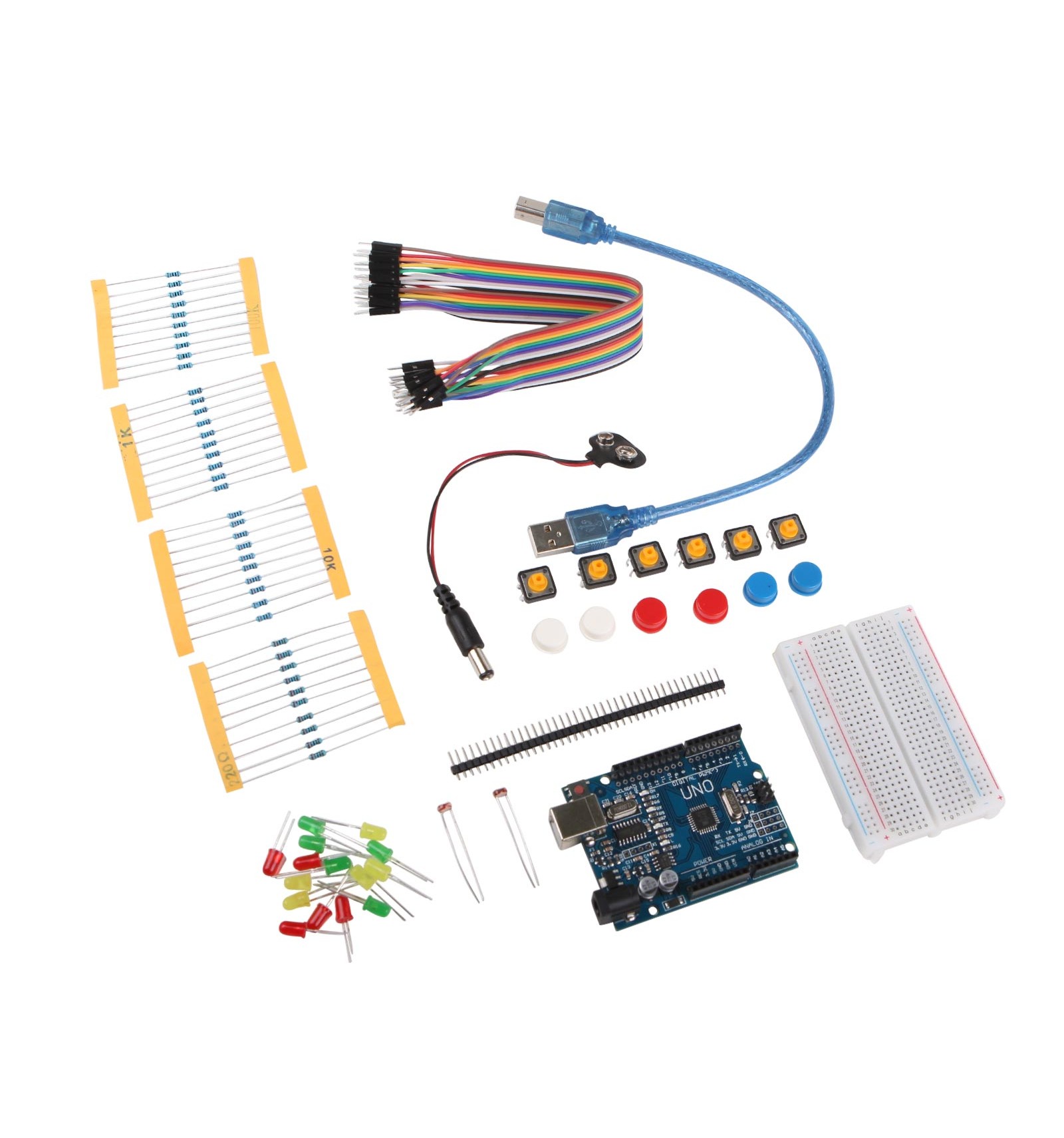 DM Electronics - Mauritius - Official Arduino UNO Starter Kit